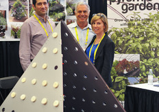 Allan Murr of Pyramid Garden (left) is also the president of Vancouve Island Urban Farms.