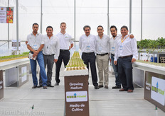 The entire team of Peatfoam at the propagation media trials.