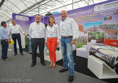 Peter Acutt, Mariangeles Alfierie and Mauro Pericoli of Termotecnica Pericoli. Mariangeles is the gerente for the recently found Central American subsidiary of Termotecnica Pericoli.