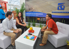 Veronica Cortes of Svensson visiting the Spanish greenhouse manufacturer Tecnoponiente.