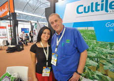 United Farms technical maintenance manager Enrico Verhoef together with his wife Nallely.