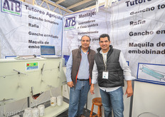 ATB supplies and winds greenhouse hooks and twines.