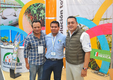 Eduardo, Ulises, and Gabriel from Metaliser.