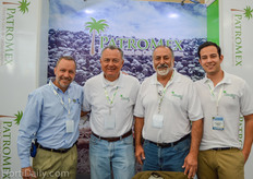Manuel Loyo frmo CIU, Jorge Alfonso Peña Soberanis from PatroMex, Fank Chaves from Agro Fruits International, LLC, and Jorge Peña Robles from PatroMex.