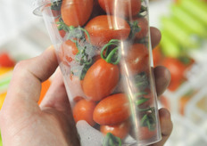 One of the few shaker packagings on display at the GrowTech.