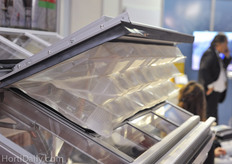 HollandGaas insect netting on display at the booth of Debets Schalke.