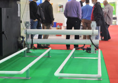 Pipe heating system from Turkish installation company.