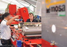 Also seeding technology becomes important; a Mosa Green line attracted many interested visitors.