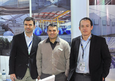 Gustavo Alvarez Perzez of Asthor, Ergin Burak of VB and Manuel Guerrero of Asthor.