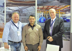 Michel Winkel, Ergin Burak and Aad Verbakel of VB Group.