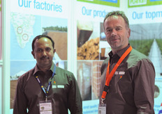 Siby Joseph and Wim Roosen of Dutch Plantin.