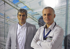 Mehmet Sait and Ertegrul Sahin of ARTCAN greenhouse development.