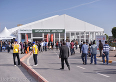 The entrance of the show.