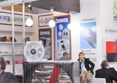 Vostermans fans at the bootjh of TerraGrow