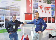 Egbert Bruins and Floris Berghout of KG Systems.