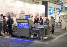 Many post harvesting processing lines on display at Fruit Logistica.