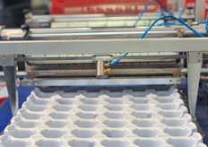 New HerkuPlast lettuce tray spotted at the booth of Urbinati.