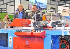 Israeli Urbinati representative Ben Amnon together with Alessandro Mazzacano from Urbinati.