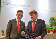 Wouter Zieck from Desch Plantpak and Matts-Erik Lindqvist from Hatec.