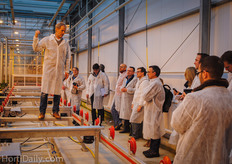 Also at Ter Laak the group was split into two.