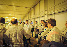 Each orchid is traceable via the RFID tag in Plant Growth Cell.