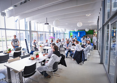 Grower Richard ter Laak gave a presentation on the position of his company in Dutch ornamental horticulture.