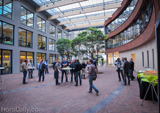 At Rijk Zwaan we enjoyed a traditional Dutch lunch with erwtensoep (Pea soup)
