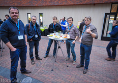 Paul le Duff, Alain Guillou, Baptiste Deconinck, Christophe Brame and Paul Forgeois.
