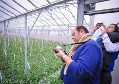 Growers Mahmoud Riad and Said Badr El Kady from Egypt.