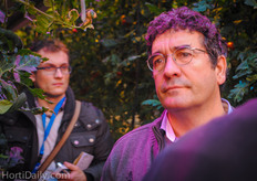 Peet van Adrichem of the Demokwekerij at the FutaGrow greenhouse.