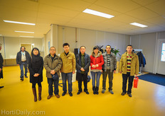 The delegation from China led by Benson Kuo.