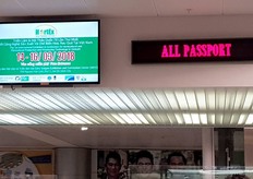 Even before entering Vietnam, the HortEx was put under the attention of visitors