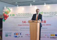 Arie Veldhuizen, the Dutch Agricultural Counsellor for Thailand and Vietnam