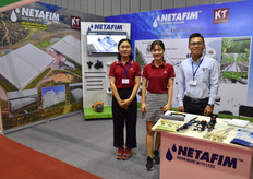 With Netafim were La Dinh Vinh & Phung Thi Linh,