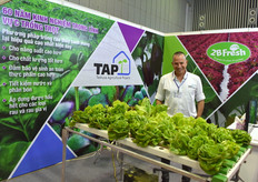 Avner Shohet of TAP (Teshuva Agricultural Projects) & 2B Fresh, helping the local market setting up hydroponic projects
