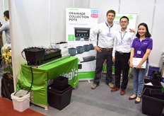 In the photo Israel Holbi, Bert Xu & Ah Zing with Plantlogic