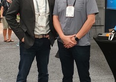 Cord Nunez, Sales Director North America, HPNow , with Chris Lundgren of Dosatron