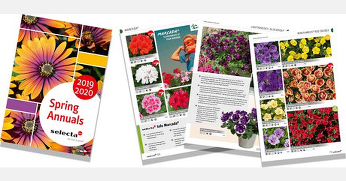 Selecta One presents new Spring Annuals catalogue 2019/20