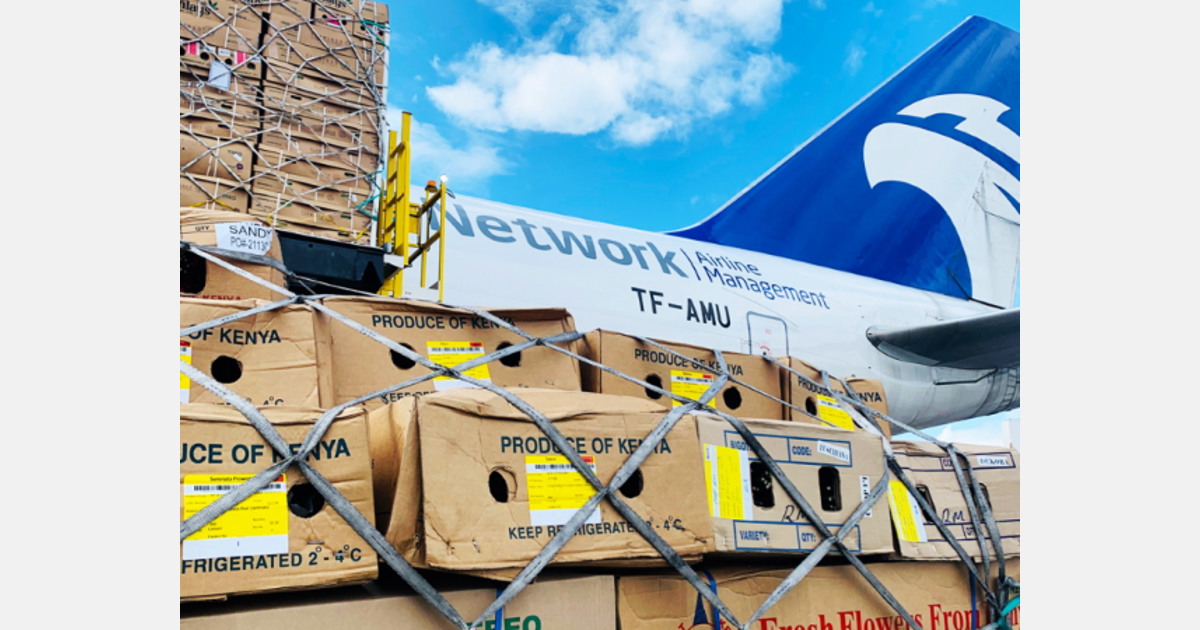 Network Aviation Group imported tonnes of flowers for Mother’s Day