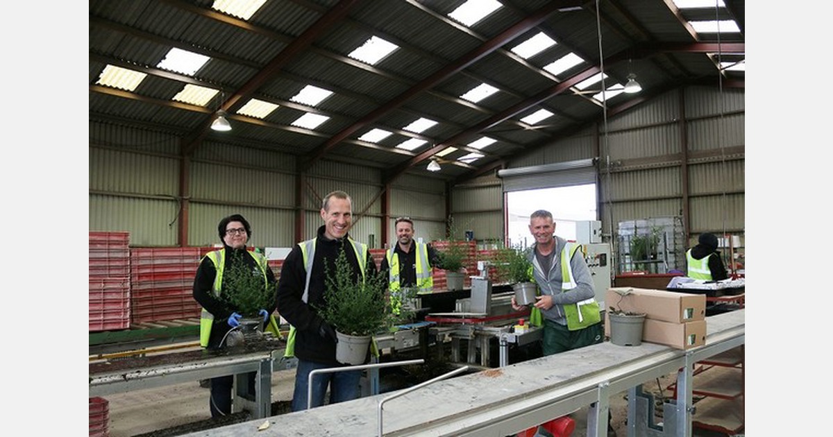 UK Johnsons Garden Centre celebrates recordbreaking year