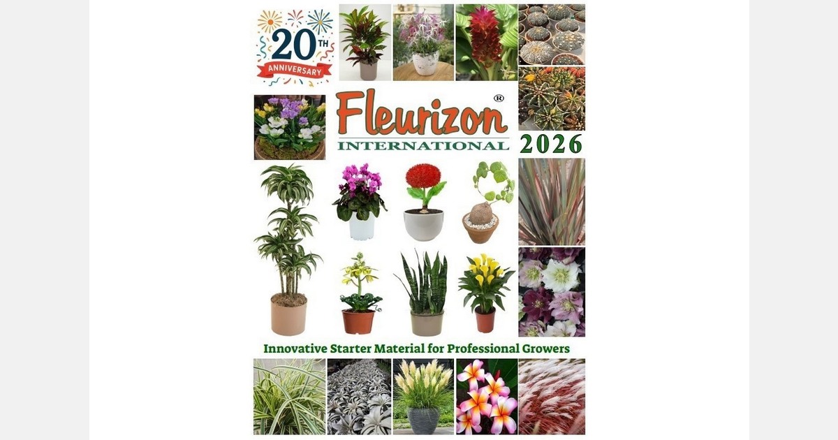 Fleurizon launches 2026 catalog