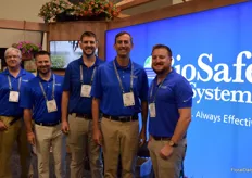 Meet the BioSafe systems team: Jon Konya, Michael Deruisbo, Grant Kees, Eric Smithe and Devin McCaffrey. Did you read BioSafe Systems article on peroxyacetic acid and that ii is safe and effective alternative to chlorine-based hygiene programs?