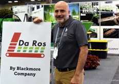 Fabio Camisa from Da Ros also at the show. At the Blackmore booth, since they are dealer of Da Ros.