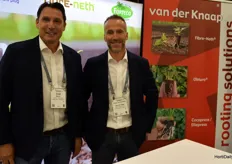 Olaf Meijer and Gertjan van der Haas with Van der Knaap Group.