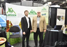 Kyle Lucherini and Gordon Bonisteel of ALPS Inc. The team explains that there is a lot of demand in the current market for their services, as efficiency is what they can provide. 
