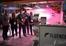 Of course, the Fluence team was present to show growers the benefits of their LED lights. From left to right: Kris Keuser, Ashley Veach, Tim Knauer, Tyler Sandison, and Caroline Nordahl.
