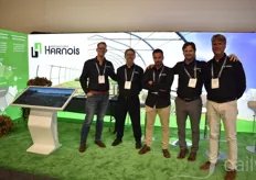 Meet the Harnois Greenhouses team: Ryan Willcott, Alain Gendron, Corenthin (Félix) Chassouant, Yanick Harnois and Robert Chase. 