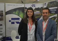 Esther Muries Berenguer and Marcos Gimenez Martinez from the Spanish company Rimark.