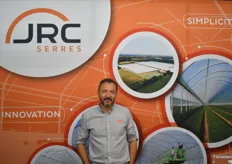 Bertrand Lechat from JRC Serres, the French designer of the "open field climate control" greenhouses.