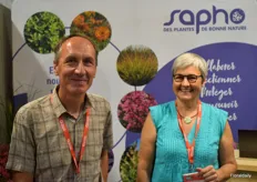Jean Paul Davasse and Valerie Lebouigeois from Sapho.